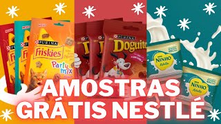 Nestlé distribui amostras grátis [upl. by Struve]