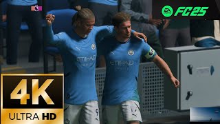 FC25 4K  Manchester City vs Fulham  Premier League  FtHaalandAdama Traoré  4kgameplay [upl. by Lisan]