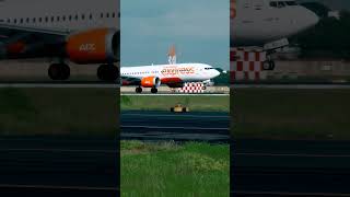 airindiaexpress aviation landing boing 737 max [upl. by Lordan304]