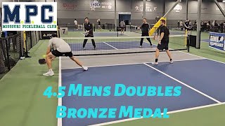 45 Mens Doubles  Bronze Medal  Best 2 out of 3  2024 MPC Thanksgiving Classic [upl. by Haerdna391]