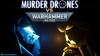 CYN vs Grey Knights  Murder Drones x Warhammer 40k Animation [upl. by Amye]