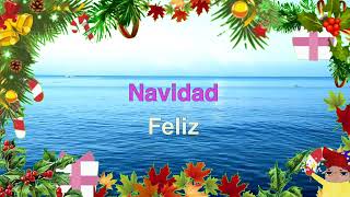 Feliz Navidad  Christmas Karaoke [upl. by Ashraf347]