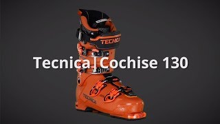 2019 Tecnica Cochise 130 Mens Boot Overview by SkisDotCom [upl. by Knick]