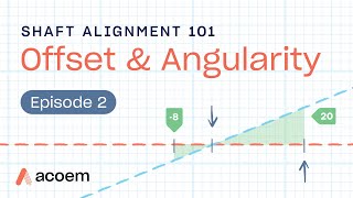 Shaft Alignment 101 Offset amp Angularity  ACOEM [upl. by Enaujed]