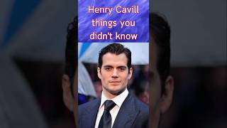 Henry Cavill 7 Surprising Facts shorts [upl. by Agemo995]