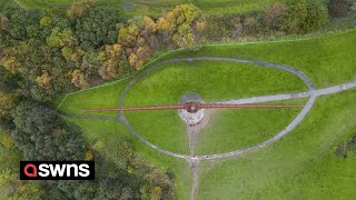 Can you recognise these British landmarks from above  SWNS [upl. by Mazlack]