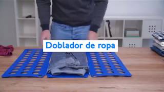 Doblador de ropa ¿Cómo doblar la ropa Rápido 😍 [upl. by Ehcar]