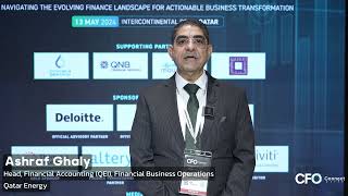 Ashraf Ghaly  Qatar Energy  CFO Connect Qatar 2024 [upl. by Nerag]