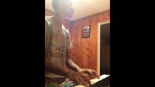 August alsina i luv this shxt remix piano cover [upl. by Lledniw450]