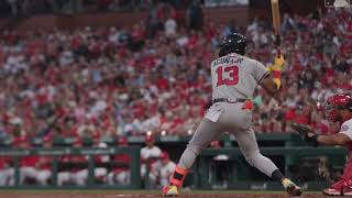 Ronald Acuna Jr Slow Motion Swing [upl. by Morez]