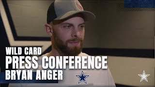 Bryan Anger Postgame Wild Card  SFvsDAL  Dallas Cowboys 2021 [upl. by Eciened]