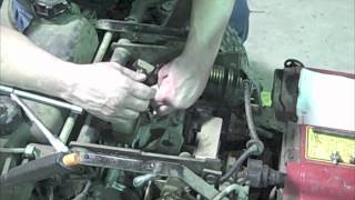 Honda Riding Mower Transmission Surge Fix [upl. by Atram501]