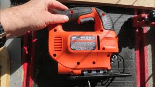 Black and Decker jigsaw review and hacks amp shoutout to BCtruck amp Suzellediy [upl. by Moulden]