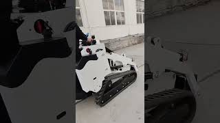 Chinese Mini Track Skid Steer Loader Crawler [upl. by Lozano]