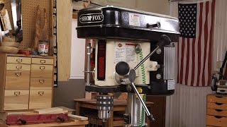 Drill Press Safety  Woodworkers Guild of America [upl. by Penoyer]