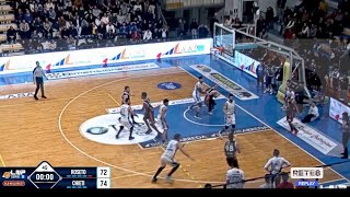 Basket B Liofilchem Roseto  Lux Chieti 72  74 [upl. by Olvan]