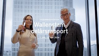 Wallenstam delårsrapport 3 2024 [upl. by Eizzil22]