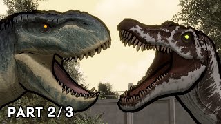 TRex vs Spinosaurus Who is Faster and Stronger  Animal Revolt Battle Simulator [upl. by Possing]