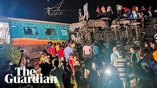 India train crash kills more than 200 people [upl. by Chloris293]