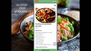 Nya måltidsscheman med gluten och mjölkfri kost [upl. by Irb]