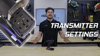 How to Understanding and Adjusting Basic RC Hobby 24Ghz Transmitter Settings [upl. by Demott544]