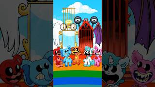 Hell or Heaven Help Jax amp Catnap Choose the Right Door  Smiling Critters vs TADC  Wow Toon [upl. by Ecinev]