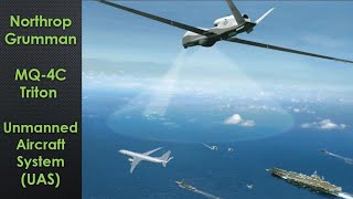 MQ4C Triton Unmanned Aircraft System UAS [upl. by Trinatte]