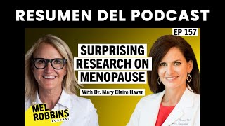 El 1 Doctor de la Menopausia Dejar de Sufrir Ahora  Dra Mary Claire Haver  Mel Robbins Podcast [upl. by Laeria703]