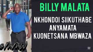 COMRADE NTANYIWA NTANYIWABON KALINDO KOMANSO MPHEPO NDI BROTHER SALLO Vs BILLY MALATA [upl. by Leelah]