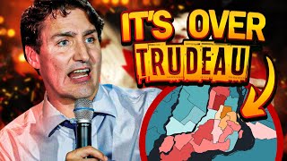 JUST ANNOUNCED Trudeau Will LOSE His OWN RIDING [upl. by Lepley368]