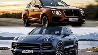 BENTLEY BENTAYGA vs PORSCHE CAYENNE [upl. by Zane]