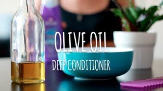 DIY Olive Oil Deep Conditioner  NaturallyCurlycom [upl. by Coriss]