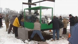 Biker Buried Sitting Astride His HarleyDavidson [upl. by Fromma]