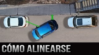 Estacionamiento paralelo  Cómo alinearse correctamente [upl. by Naawaj41]