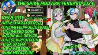 THE SPIKE CROSS MOD APK V58201 TERBARU 2024 UNLOCK NEW CHARACTER😱 [upl. by Ecyak]