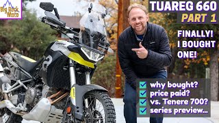 I Bought an Aprilia Tuareg 660  Is This the Best MidSize ADV EP 1 [upl. by Atworth]