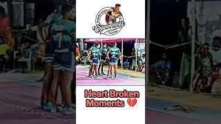 Heart broken moments  kabaddi injury  PKL season 10  kabaddi pklseason10 sports trending [upl. by Fleeta992]