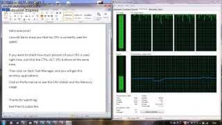 How to check CPU and Processor [upl. by Rosenblast575]