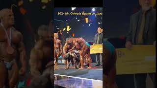 2024 Mr Olympia winnersamsondauda mrolympia champion bodybuilding record price gym [upl. by Eirelam]