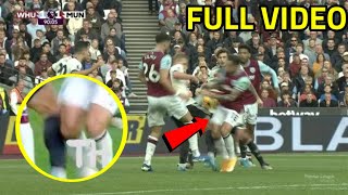 west ham penalty Vs man united  west ham penalty  Matthijs de Ligt foul amp Danny Ings penalty [upl. by Thad]