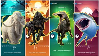 🦖 mammoth vs indoraptor vs spinosaurus vs megalodon vs trex 191 [upl. by Enahsal]