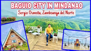 BAGUIO CITY IN MINDANAO  NIKKAS RIDGE  VIEWPOINT AT TININDUGAN  SERGIO OSMEÑA  ZAMBO DEL NORTE [upl. by Ayram802]