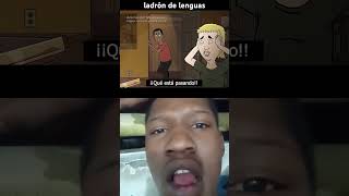 Por eso yo aprendo idioma a la antigua 🤦 comedia animacion humor shortsviral subscribe [upl. by Garling35]