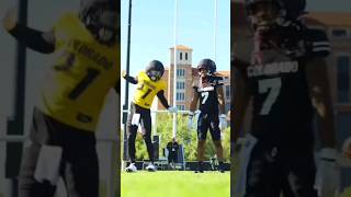 Shilo And Travis Hunter Epic quotDANCE BATTLEquot During CuBuffs Practice😂 WHO WON❓️shorts deion shilo [upl. by Bing74]