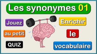 Quel est le synonyme du mot  Apprendre le vocabulaire français [upl. by Ermanno583]