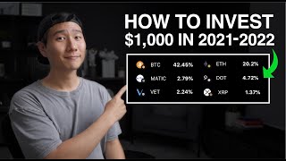 Top 5 Cryptocurrency  How to invest 1000 in 2022 [upl. by Relyt951]