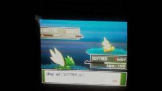 Pokemon Platinum  Pokeradar Shiny Larvitar [upl. by Trilbi]