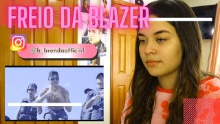 REACT L7NNON  Freio da Blazer 🚨 prod Ajaxx amp Galdino  Brenda Baptista [upl. by Adnilem935]