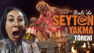 BALİ Adasında İLGİNÇ SOKAK FESTİVALİ  böyle şey görmedim [upl. by Rebak312]