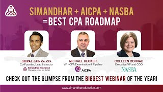 US CPA EXAM INSIGHTS 2024  AICPA  NASBA  Biggest Webinar of the Year  CPA REG New batch [upl. by Rosemary]